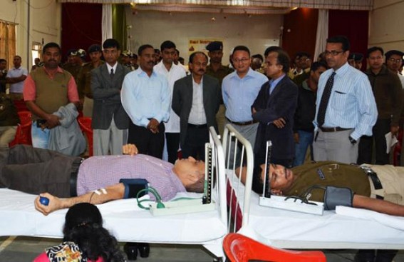 CRPF conducts blood donation camp